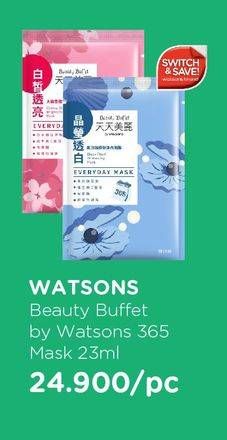 Promo Harga WATSONS Beauty Buffet 365 Daily Mask All Variants  - Watsons