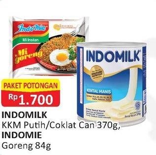 Promo Harga Indomilk SKM + Indomie Mi Goreng  - Alfamart