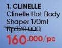 Promo Harga Clinelle Hot Body Shaper Cream 170 ml - Guardian