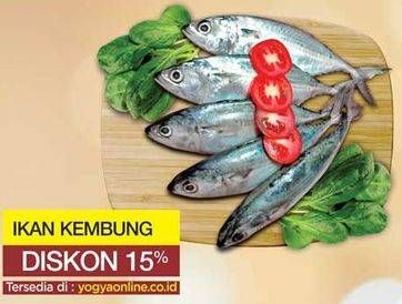 Promo Harga Ikan Kembung per 100 gr - Yogya