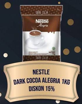 Promo Harga Nestle Alegria Dark Cocoa 1000 gr - Hypermart