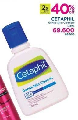 Promo Harga CETAPHIL Gentle Skin Cleanser 125 ml - Watsons