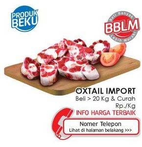 Promo Harga Oxtail Sapi per 20 kg - LotteMart