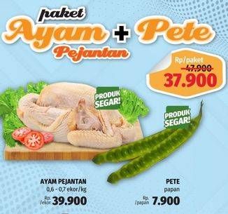 Ayam Pejantan + Pete Papan