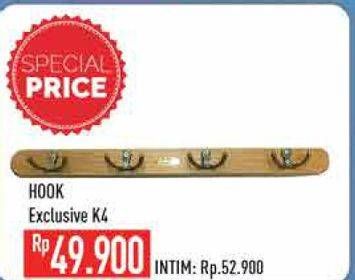 Promo Harga Hook Exclusive K-4  - Hypermart