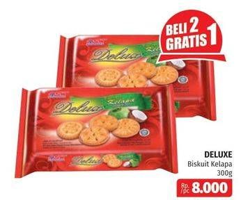 Promo Harga ASIA Delux Biskuit Rasa Kelapa 300 gr - Lotte Grosir