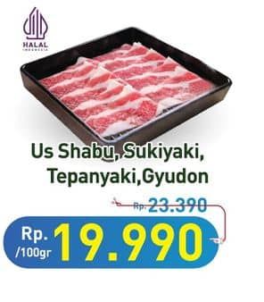 Promo Harga Shabu Shabu/Sukiyaki/Tepanyaki/Gyudon  - Hypermart