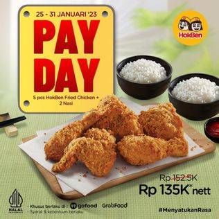 Promo Harga Hokben Fried Chicken  - HokBen