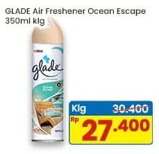 Promo Harga Glade Aerosol Ocean Escape 400 ml - Indomaret