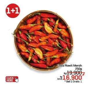 Promo Harga Cabe Rawit Merah  - LotteMart