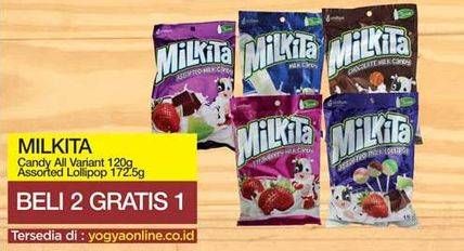 Promo Harga MILKITA Candy/ Assorted Lollipop  - Yogya
