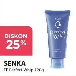 Promo Harga SENKA Perfect Whip Facial Foam 120 gr - Alfamart