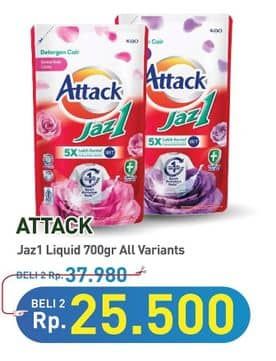 Promo Harga Attack Jaz1 DeterGel All Variants 750 ml - Hypermart