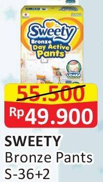 Promo Harga Sweety Bronze Pants S36+2 38 pcs - Alfamart