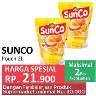 Promo Harga Sunco Minyak Goreng 2000 ml - Indomaret