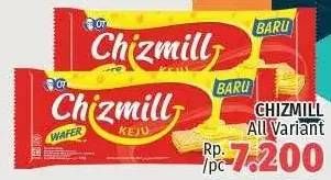 Promo Harga CHIZMILL Wafer All Variants  - LotteMart