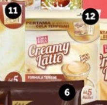 Promo Harga Torabika Creamy Latte per 5 sachet 25 gr - Carrefour