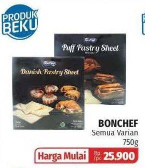 Promo Harga Bonchef Puff Pastry Sheets All Variants 750 gr - Lotte Grosir