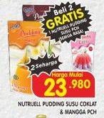 Promo Harga NUTRIJELL Pudding Susu Coklat, Susu Mangga 145 gr - Superindo
