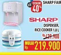 Promo Harga Dispenser / Rice Cooker 1,8L  - Hypermart