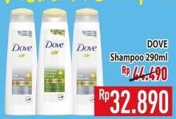 Promo Harga Dove Shampoo 290 ml - Hypermart