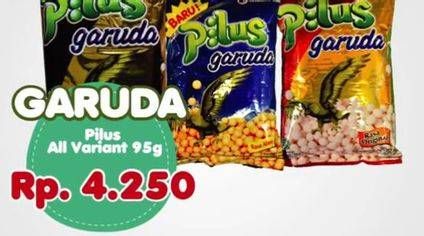 Promo Harga Garuda Snack Pilus All Variants 95 gr - Yogya