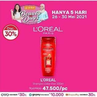 Promo Harga LOREAL Shampoo Color Vive 330 ml - Guardian