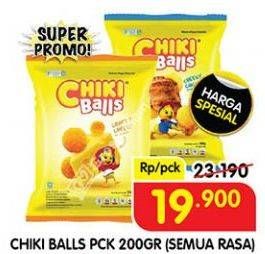 Promo Harga Chiki Balls Chicken Snack All Variants 200 gr - Superindo