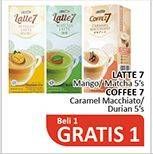 Promo Harga LATTE 7 Latte/COFFEE7  - Alfamidi