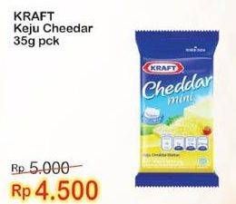 Promo Harga KRAFT Cheese Cheddar 35 gr - Indomaret