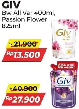 Promo Harga GIV Body Wash Passion Flowers Sweet Berry 825 ml - Alfamart