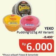 Promo Harga YEKO Pudding All Variants 125 gr - Alfamidi