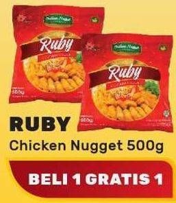 Promo Harga RUBY Nugget Chicken 500 gr - Yogya