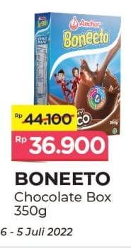 Promo Harga Anchor Boneeto Susu Bubuk Hi Calsium Cokelat 350 gr - Alfamart