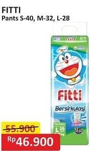 Promo Harga Fitti Pants S40, M32, L28 28 pcs - Alfamart