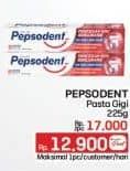 Promo Harga Pepsodent Pasta Gigi Pencegah Gigi Berlubang 225 gr - LotteMart