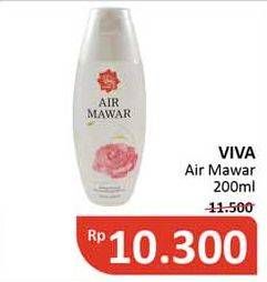 Promo Harga VIVA Air Mawar 200 ml - Alfamidi