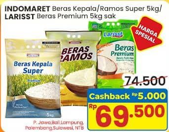 Promo Harga Indomaret/Larisst Beras  - Indomaret