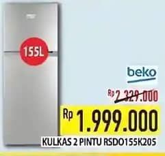 Aqua RDSO155K20S  Diskon 14%, Harga Promo Rp1.999.000, Harga Normal Rp2.329.000