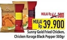 Promo Harga Sunny Gold fried Chicken/Karage  - Hypermart