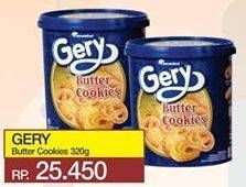 Promo Harga GERY Butter Cookies 330 gr - Yogya