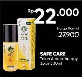 Promo Harga SAFE CARE 3 Point Oil Telon Aromatherapy 30 ml - Guardian
