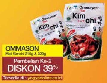Promo Harga OMMASON Mat Kimchi 215 gr - Yogya