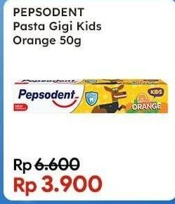 Promo Harga Pepsodent Pasta Gigi Kids Orange 50 gr - Indomaret