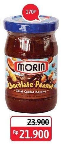Promo Harga MORIN Jam Choco Peanut 170 gr - Alfamidi