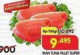 Promo Harga Tuna Fillet per 100 gr - Superindo