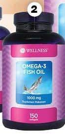 Promo Harga WELLNESS Omega 3 150 pcs - Guardian