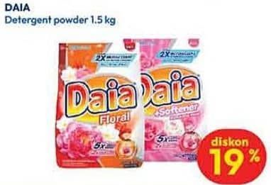 Promo Harga Daia Deterjen Bubuk 1500 gr - Hypermart