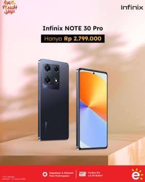 Promo Harga Infinix Note 30 Pro  - Erafone
