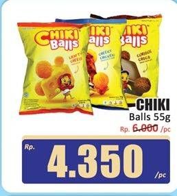 Promo Harga Chiki Balls Chicken Snack 55 gr - Hari Hari